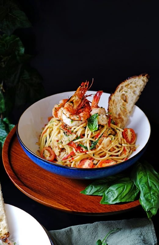 Prawn Aglio Olio